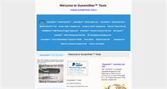 Desktop Screenshot of gunsmithertools.com
