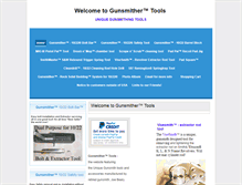 Tablet Screenshot of gunsmithertools.com